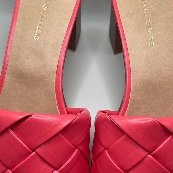 Christian Di Riccio Coral Woven Women’s Sandal Italy   9.5 - Picture 6 of 7